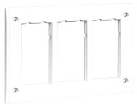 Simon SConnect Рамка к SBM250 на 3 СIMA-мод., белый, SBM302-9