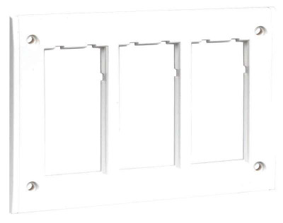 Simon SConnect Рамка к SBM250 на 3 СIMA-мод., белый, SBM302-9
