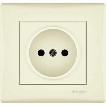 SDN2900147 - SE Sedna Беж Розетка 1-я б/з, Schneider Electric