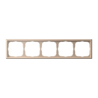 GAL001205 - ARTGALLERY 5-постовая РАМКА, универсальная, ПЕСОЧНЫЙ, Systeme Electric