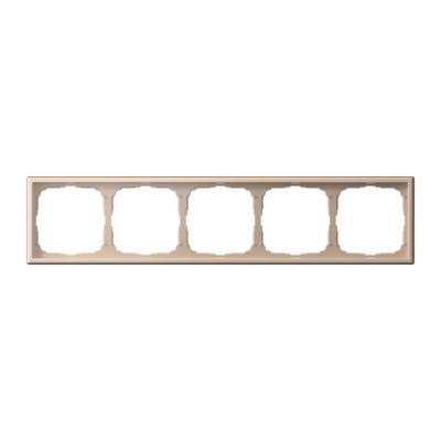 GAL001205 - ARTGALLERY 5-постовая РАМКА, универсальная, ПЕСОЧНЫЙ, Systeme Electric