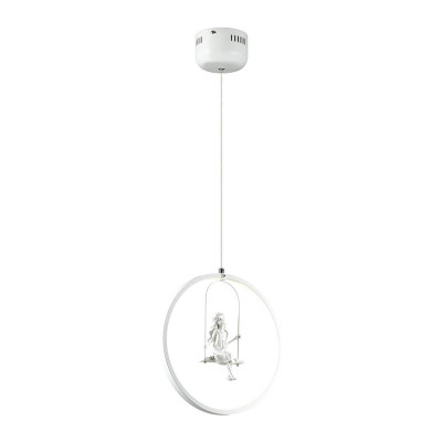 LUMION 3718/18L LEDIO LN19 042 белый Подвес LED 18W 4000К 1880Лм 220V MIA