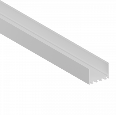 Donel,Накладной алюминиевый профиль, 50х35х3000. Цвет: белый матовый, RAL9003,Серия:DN8ALE, DN18511H3RAL9003