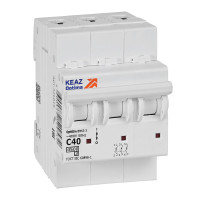 КЭАЗ OptiDin BM63 Автоматический выключатель 3P 40А C 4,5кА AC (BM63-3C40-4,5-УХЛ3) КЭАЗ OptiDin BM63 Автоматический выключатель 3P 40А C 4,5кА AC (BM63-3C40-4,5-УХЛ3)