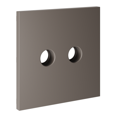 Накладка для розетки телевизионной оконечной TV+SAT, S70 (капучино), VLS001614