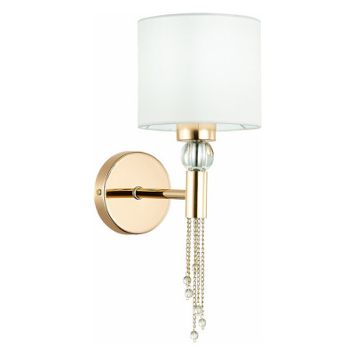 Evoluce SLE105151-01 Светильник настенный Золотистый/Белый E27 1*60W