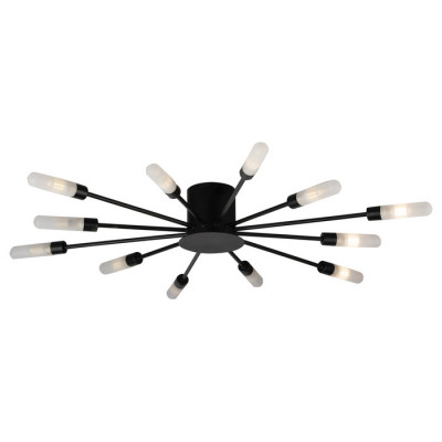 Lightstar 732127 (MX9926-12A) Люстра RAGNO 12х5W(led) G9 ЧЕРНЫЙ МАТОВЫЙ (в комплекте)