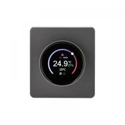 Терморегулятор ROUND Wi-Fi с/у титан KRANZ, KR-78-0728-2