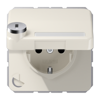 SCHUKO розеткас откидной крышкойSchloss, CD1520NAKLSL