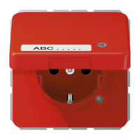 SCHUKO-розетка с крышкой, CD1520NAKLKORT