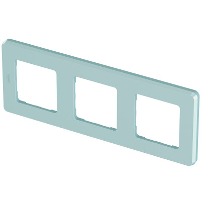 Legrand Рамка 3 поста - Legrand Inspiria - мятный, 673955