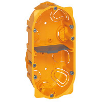 Коробка многоместная - Программа Batibox - для сухих перегородок - 2-местная - 4/5 модулей - глубина 40 Коробка многоместная - Программа Batibox - для сухих перегородок - 2-местная - 4/5 модулей - глубина 40