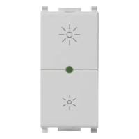 Vimar Регулятор ведущий 230V универсальный, серебро, 14135.1.SL