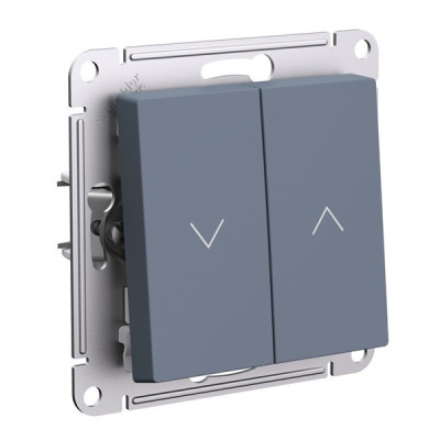 ATN000719 - ATLASDESIGN 2-клавишный ВЫКЛЮЧАТЕЛЬ ДЛЯ ЖАЛЮЗИ, сх.4, 10А, механизм, ГРИФЕЛЬ, Systeme Electric