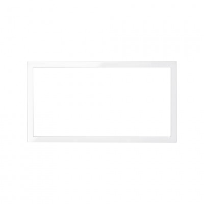 Simon 100 Белый глянец Рамка универсальная на 2 поста, 10000620-130