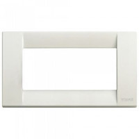 Vimar Накладка для 4 модулей металл слоновая кость, 16734.10