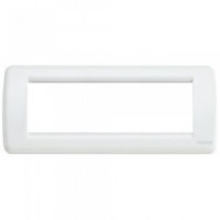 Vimar Накладка для 6 модулей RONDO металл белая, 16756.01