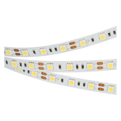 Светодиодная лента RT-B60-10mm 12V White6000 (14.4 W/m, IP20, 5060, 5m) (Arlight, 14.4 Вт/м, IP20), 012339(2)