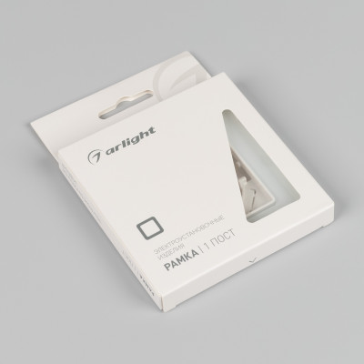 049648 - Рамка стеклянная FRM-OMALI-GS-1-WH (Arlight, -)