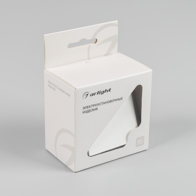 Механизм выключателя одноклавишный проходной SWT-MKP1-PL-WH-V (250V, 10A) (Arlight, -), 049871