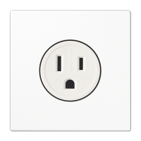 розетка NEMA 5-20R 15А, 125В АС белая, LS521-15WW