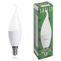 Лампа светодиодная, 15W 230V E14 6400K на ветру C37T, SBC3715, Feron 55208