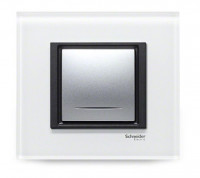 Schneider Electric Schneider Electric Выключатель 1-клавишный, с подсветкой,  серия UNICA