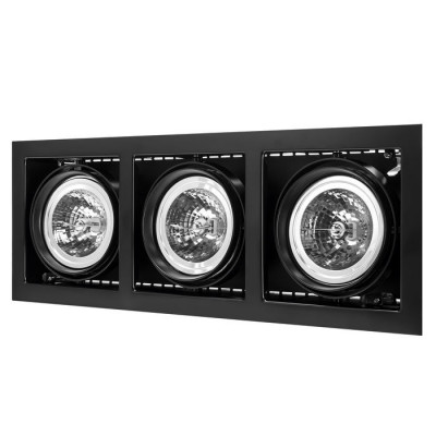 Lightstar 214138 Светильник CARDANO 111Х3 ЧЕРНЫЙ (в комплекте)