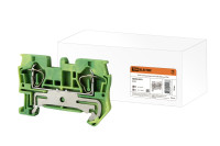 Зажим клеммный безвинтовой (ЗКБ) PEN 6 мм2 TDM Electric, SQ0822-0012