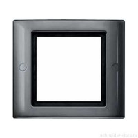 Aquadesign Рамка 1-ная, винт. крепл., заглушка, IP44, антр.