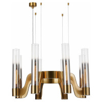 ST LUCE SL1235.303.08 Люстра подвесная ST-Luce Латунь/Хром, Прозрачный E14 8*40W