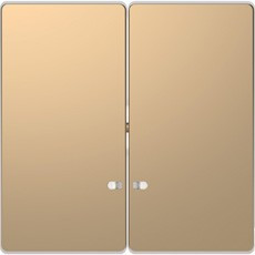 D-Life Клавиша 2-ная с линзой для LED-модуля, мокко