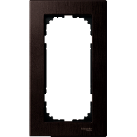 M-Elegance Рамка 2-ная без перегородки, венге