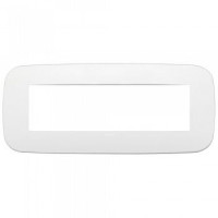 19687.B26 - Vimar Накладка ROUND на 7 модулей полярная TOTAL LOOK