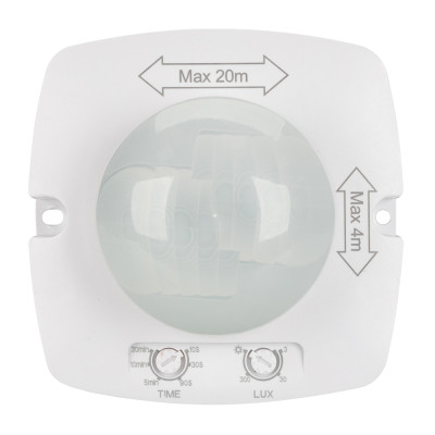 Датчик NAVE-PIR-UP-360-230V-MULTI (102x102, 2000W, IP20) (Arlight, -), 027872