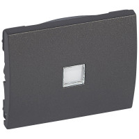 Legrand Клавиша - Galea Life - простая с индикацией, с информационной пиктограммой - Dark Bronze, 771211