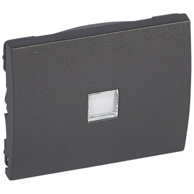 Legrand Клавиша - Galea Life - простая с индикацией, с информационной пиктограммой - Dark Bronze, 771211