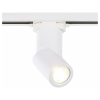 ST LUCE ST650.506.01 Св-к трек. Белый GU10 1*50W IP20 D60xH175 180-240V Без ламп