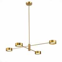 ST LUCE SL6504.302.04 Светильник потолочный ST-Luce Латунь/Латунь LED 4*5W 3000K