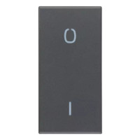 Vimar Клавиша на 1 модуль с символом "O I", 20021.99 Vimar Клавиша на 1 модуль с символом "O I", 20021.99