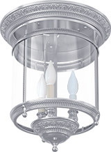 FD1096CCB Fede CHANDELIER II VERONA Светильник с плафоном, CHANDELIER II VERONA, Bright Chrome