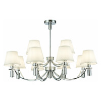 Evoluce SLE111303-12 Светильник подвесной Хром/Белый E14 12*40W