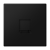 Плата (фиксация защёлкиванием) для одного модуля; термопласт; черный матовый, LS1969-1WESWM Плата (фиксация защёлкиванием) для одного модуля; термопласт; черный матовый, LS1969-1WESWM