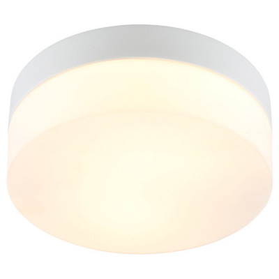 Arte Lamp AQUA-TABLET, Светильник потолочный, цвет арматуры - белый, цвет плафона/декора - БЕЛЫЙ, 1х60W E27, A6047PL-1WH