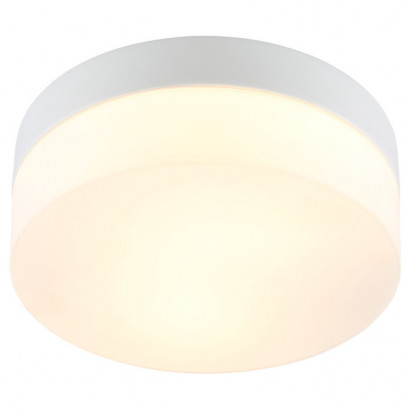 Arte Lamp AQUA-TABLET, Светильник потолочный, цвет арматуры - белый, цвет плафона/декора - БЕЛЫЙ, 1х60W E27, A6047PL-1WH