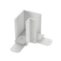Denkirs TR2102-WH Угловой соединитель для шинопровода SMART белый