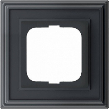 1721-831-500 1754-0-4605 Династия Рамка 1-постовая, антрацит 2