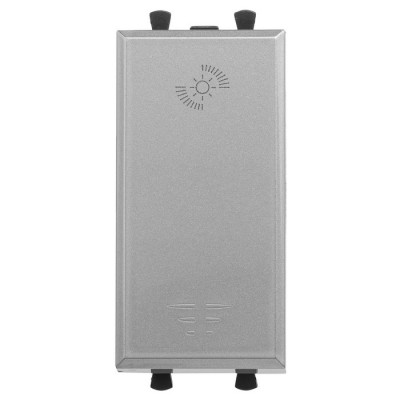 4404341 - ДКС Диммер кнопочный модульный для LED ламп, "Avanti", "Закаленная сталь", 1модуль