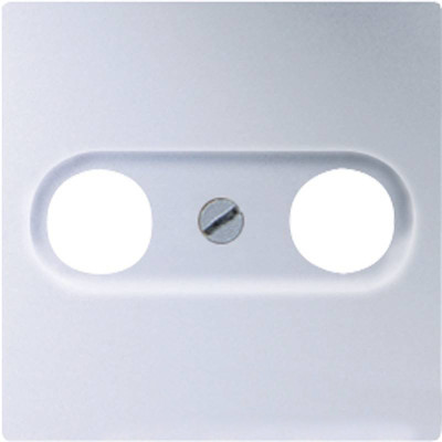 Крышка для телевизионной розетки; термопласт; алюминий, EP561BFPLTVAL