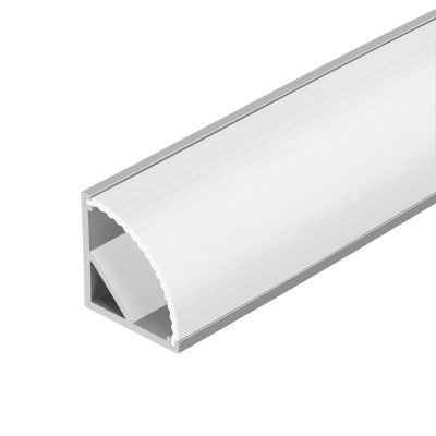 Профиль с экраном ARH-KANT-H16-2000 ANOD+OPAL (Arlight, Алюминий), 036770